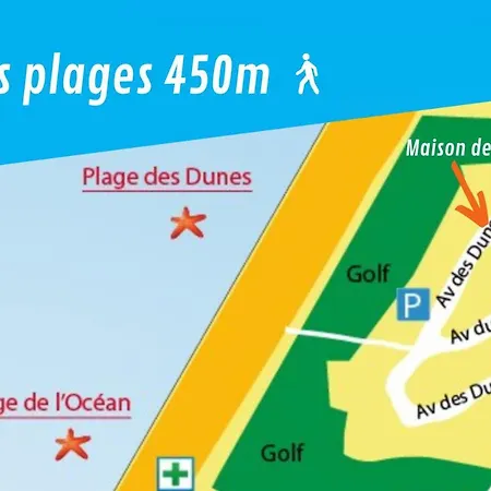 Maison Des Dunes, T2, Proche Et Foret * Anglet